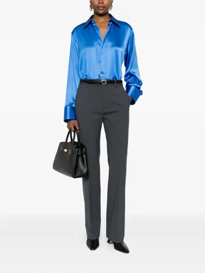 PRESSED-CREASE TROUSERS