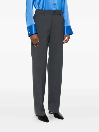 PRESSED-CREASE TROUSERS