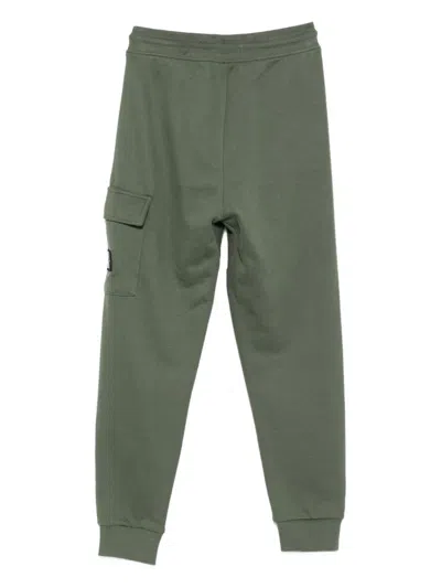 Calvin Klein Drawstring-waist Cargo Trousers In Green