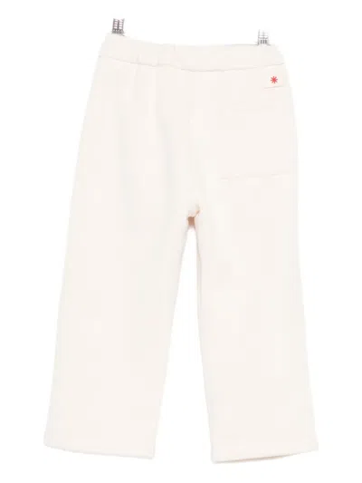 Manuel Ritz Drawstring Trousers In White