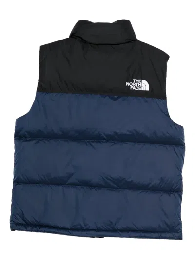 The North Face Sleeveless Down Jacket Nuptse 1996 In Blue