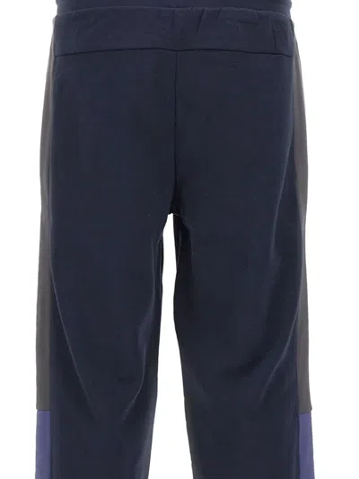 Ea7 Logo-print Track Pants In Animal Print