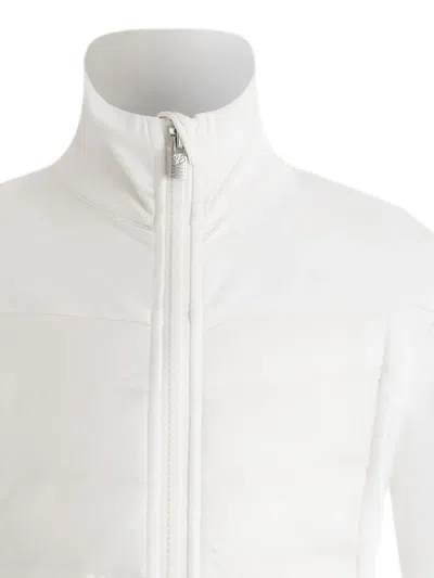 绗缝正面拉链飞行员夹克