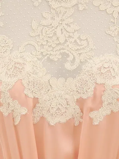 Zimmermann Lace-trimmed High-low Dress In Multi