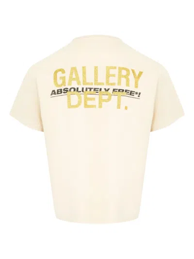 Gallery Dept. Free Archival White T-shirt In Multi