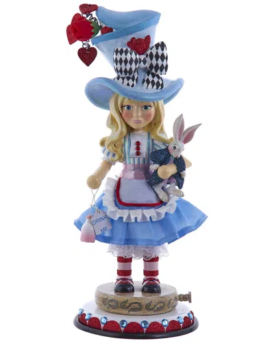 Kurt Adler 13-inch Hollywood Nutcrackers Alice Nutcracker In Multi