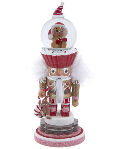 Kurt Adler 10-inch Hollywood Nutcrackers Gingerbread Water Globe Nutcracker In Multi