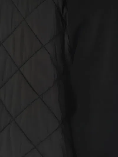 绗缝羊毛双排扣外套