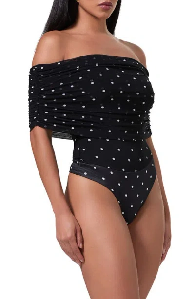 Afrm Divya Off The Shoulder Bodysuit