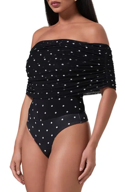 Afrm Divya Off The Shoulder Bodysuit