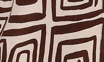 Petal And Pup Petal & Pup Imogen Abstract Print Long Sleeve Top In Multi