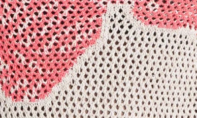 Nz Active By Nic+zoe Dancing Open Stitch Sweater In Multi