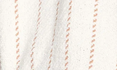 Nic + Zoe Nic+zoe Notch Collar Stripe Knit Jacket In Multi