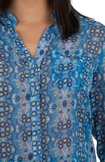 Kut From The Kloth Jasmine Chiffon Button-up Shirt