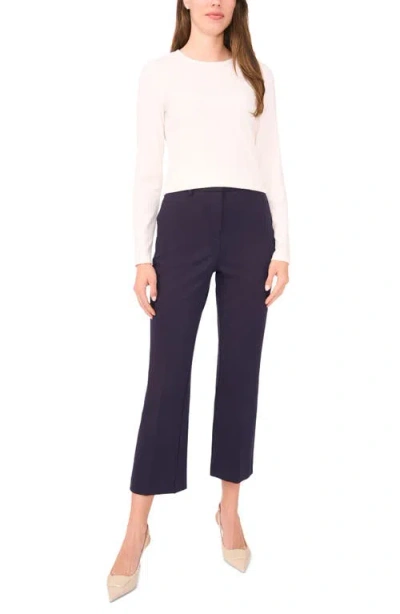 Halogen ® Fitted Raglan Sleeve Knit Top In White