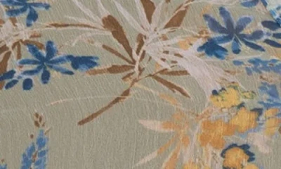 Kut From The Kloth Jasmine Chiffon Button-up Shirt In Multi