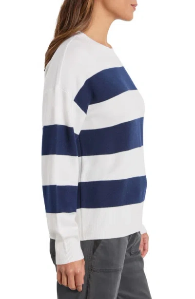 Splendid Libby Stripe Wool-blend Sweater In Multi