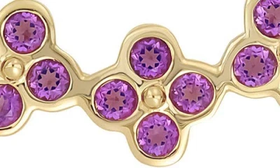 Bony Levy 14k Gold Amethyst Cluster Pendant Necklace In Gold