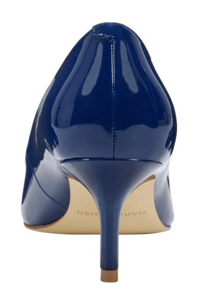 Marc Fisher Women's Alola Kitten Heel Pumps In Blue