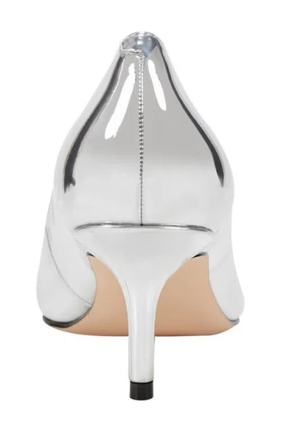 Marc Fisher Women's Alola Kitten Heel Pumps In Silver