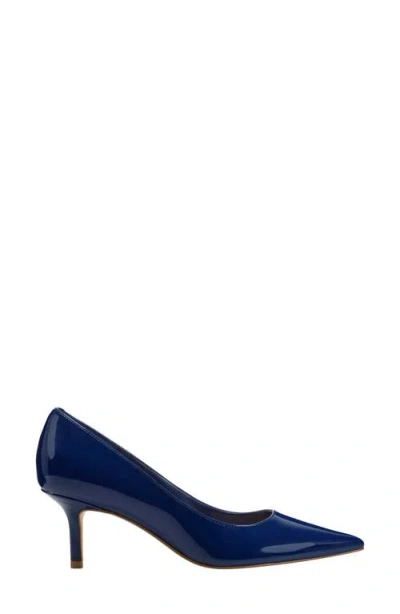 Marc Fisher Women's Alola Kitten Heel Pumps In Blue