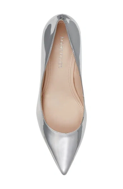 Marc Fisher Women's Alola Kitten Heel Pumps In Silver