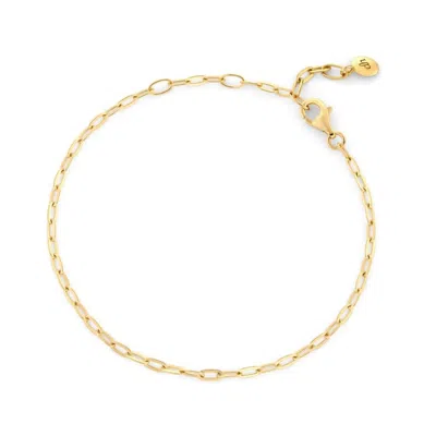 Dinny Hall Women's Gold / Yellow Signature Paperclip Chain Bracelet In Gold