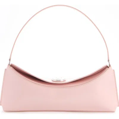 Jacquemus Le Calisso Pink Shoulder Bag With Engraved Snap Button In Leather In Pink