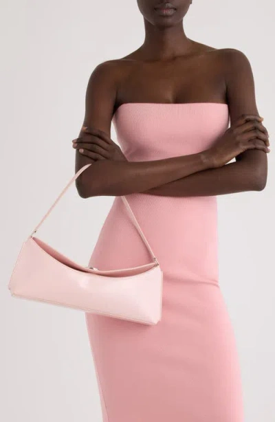 Jacquemus Le Calisso Pink Shoulder Bag With Engraved Snap Button In Leather In Pink