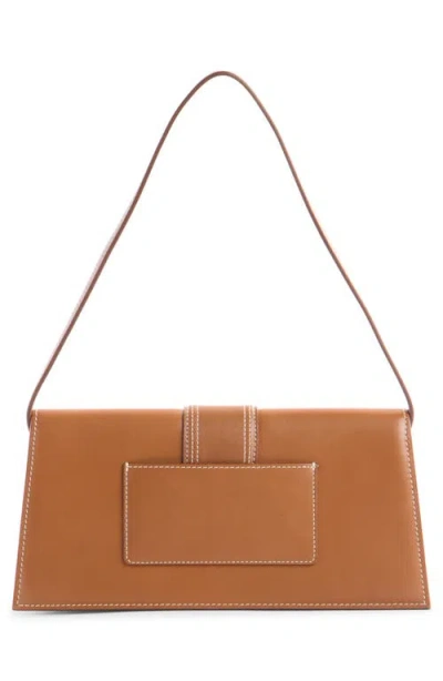 Jacquemus Le Bambino Leather Tote Bag In Light Brown 2