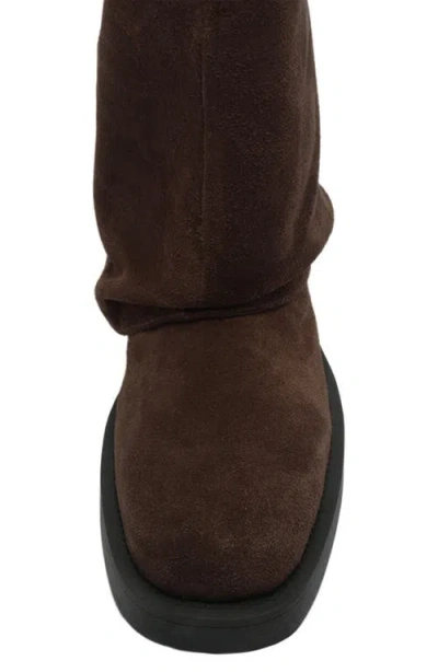 Schutz Keira Up Platform Knee High Boot In Multi