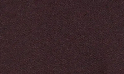 Johnston & Murphy Icon Reversible Cotton Blend Quarter Zip Pullover In Brown