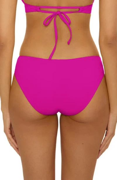 Bca By Rebecca Virtue Color Code Hipster Bikini Bottoms In Pink