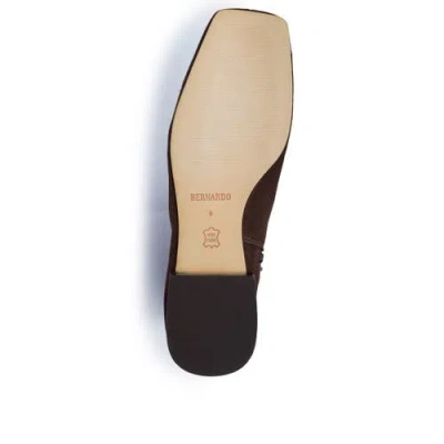 Bernardo Belfast Suede Ankle Booties In Burgundy