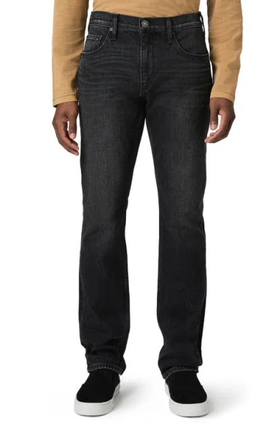 Paige Federal Slim Straight Jeans In Pasco Blue In Black