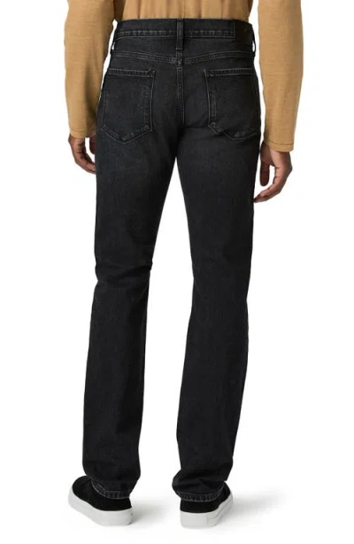 Paige Federal Slim Straight Jeans In Pasco Blue In Black