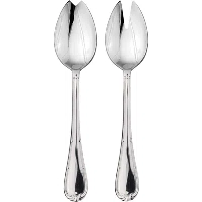 Mepra Raffaello Salad Serving Set In Metallic