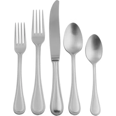 Mepra Perla Ice 20-piece Flatware Set In Metallic