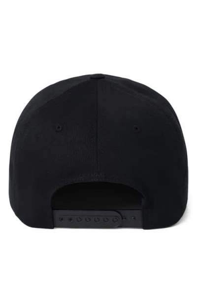 Brixton Waller Hp Snapback Baseball Cap In Black