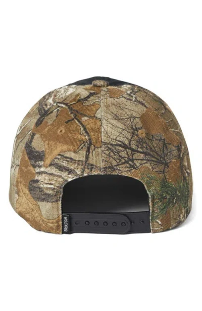 Brixton Ford Truck Country Mp Snapback Trucker Hat In Green