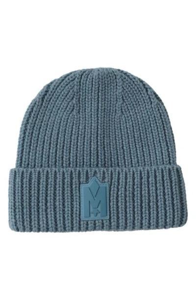 Mackage Jude Colorblock Wool Blend Rib Beanie