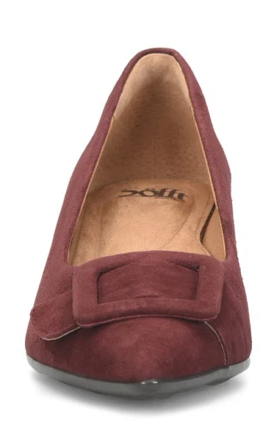 Söfft Sadie Pointed Toe Kitten Heel Pump In Multi