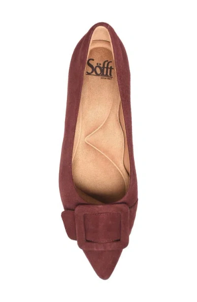 Söfft Sadie Pointed Toe Kitten Heel Pump In Multi