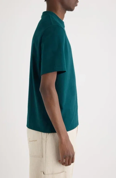 Jacquemus Le T-shirt Club Cotton T-shirt In Green