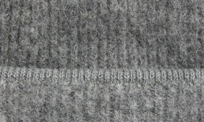 Jacquemus Le Bonnet Grosgrain Alpaca & Wool Blend Beanie In Gray