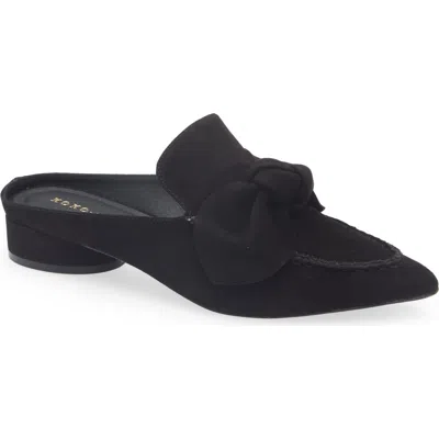 Koko + Palenki Piet Bow Mule In Black