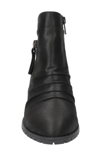 Bella Vita Women's Janita Block Heel Ankle Booties In Black