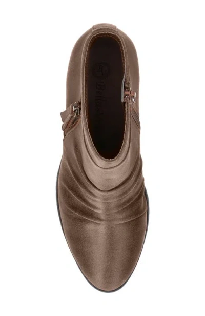 Bella Vita Women's Janita Block Heel Ankle Booties In Brown