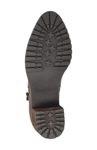 Bella Vita Women's Janita Block Heel Ankle Booties In Brown