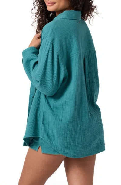 O'neill Juniors' Leni Relaxed Shirt In Brown